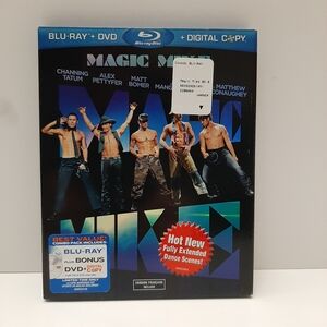 🍒4 for $20🍒 Magic Mike Blu-ray & DVD Combo Movie Bilingual